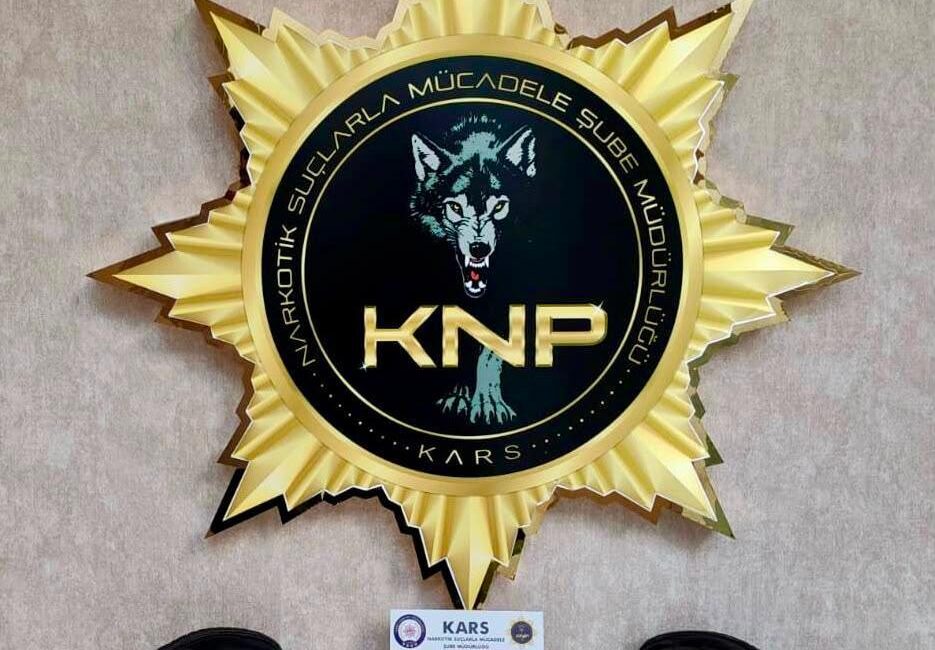Kars’ta uluslararası uyuşturucu madde