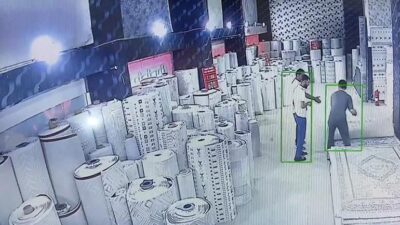 Van’ın İpekyolu ilçesinde bir halı