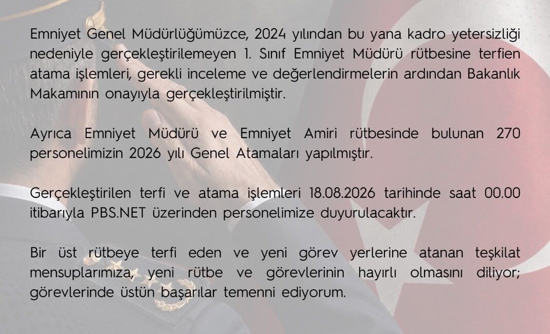 ANKARA / TEKHA Emniyet
