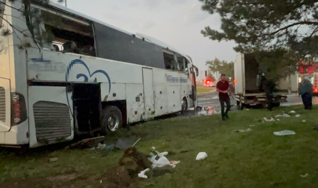 Kayseri’nin Melikgazi ilçesinde yolcu