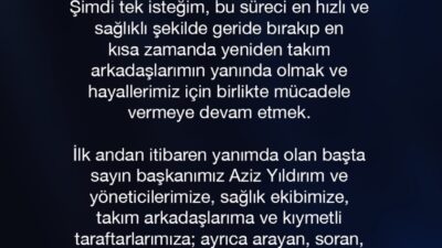 Fenerbahçe’nin milli futbolcusu Kerem Aktürkoğlu,