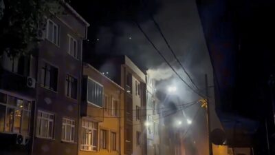 İstanbul’un Küçükçekmece ilçesinde 5 katlı