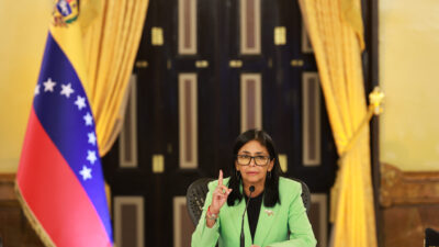 Venezuela Geçici Devlet Başkanı Delcy