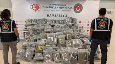 Edirne’de Hamzabeyli Sınır Kapısı’nda Gümrük