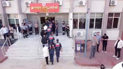 Aydın merkezli 4 ilde jandarma