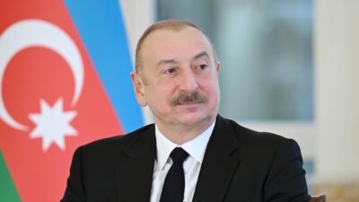 AZERBAYCAN / TEKHA Azerbaycan Cumhurbaşkanı