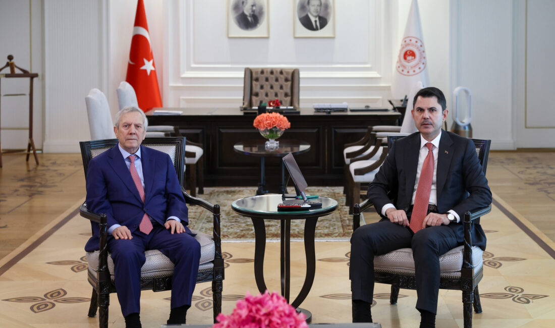 Bakan Kurum Fenerbahçe Başkanı Aziz Yıldırım İle Görüştü Çevre, Şehircilik ve İklim