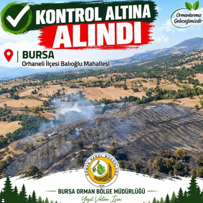 Bursa’nın Orhaneli ilçesine bağlı