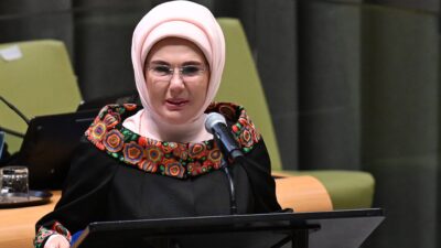 Cumhurbaşkanı Recep Tayyip Erdoğan’ın eşi,