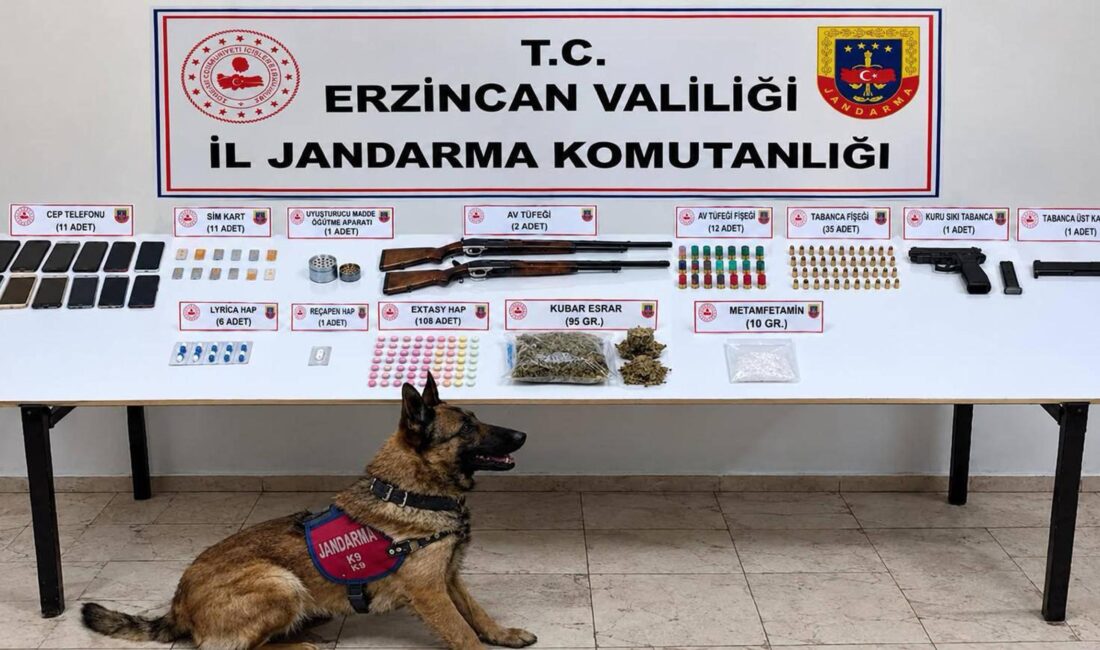 Erzincan’da sokak düzeyinde uyuşturucu