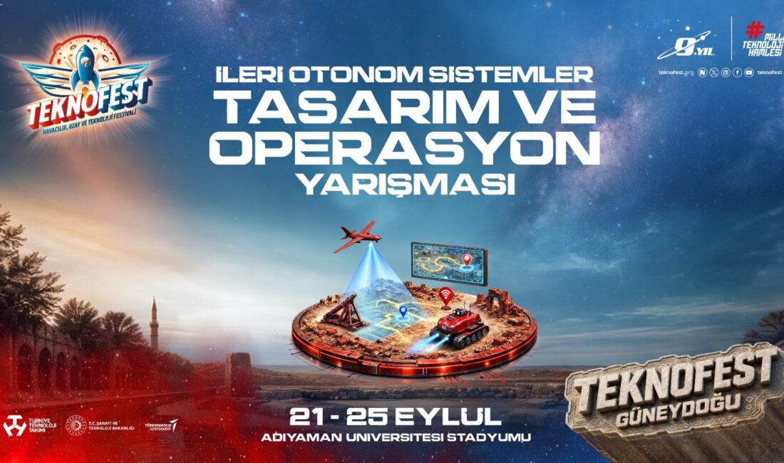Teknofest 2026’da Gençlerin Otonom Sistemleri Sahaya Çıkıyor TEKNOFEST 2026 bünyesinde organize