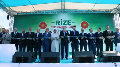 Cumhurbaşkanı Recep Tayyip Erdoğan, memleketi