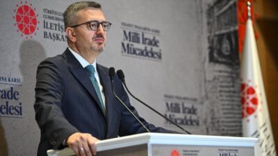 Cumhurbaşkanlığı İletişim Başkanı Burhanettin Duran,