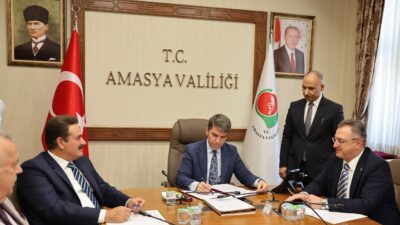 Amasya’nın Gümüşhacıköy ilçesinin gelişimine katkı