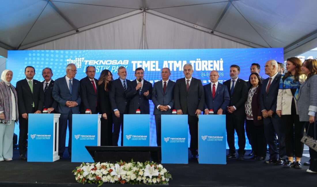 Bursa’da TEKNOSAB Lojistik Park Projesinin Temeli Törenle Atıldı BURSA / TEKHA Bursa’nın