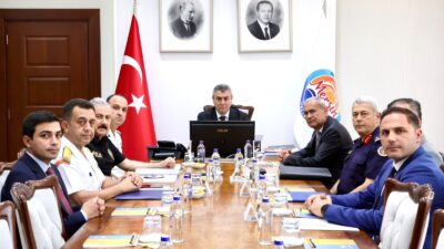 Mersin Valisi Atilla Toros başkanlığında