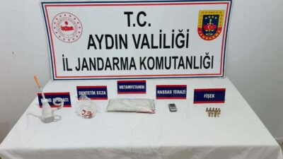 Aydın’ın Kuşadası ilçesinde jandarma ekiplerinin