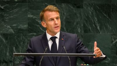 Fransa Cumhurbaşkanı Emmanuel Macron, Amerika