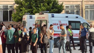 Manisa’nın Turgutlu ilçesinde bir lisenin