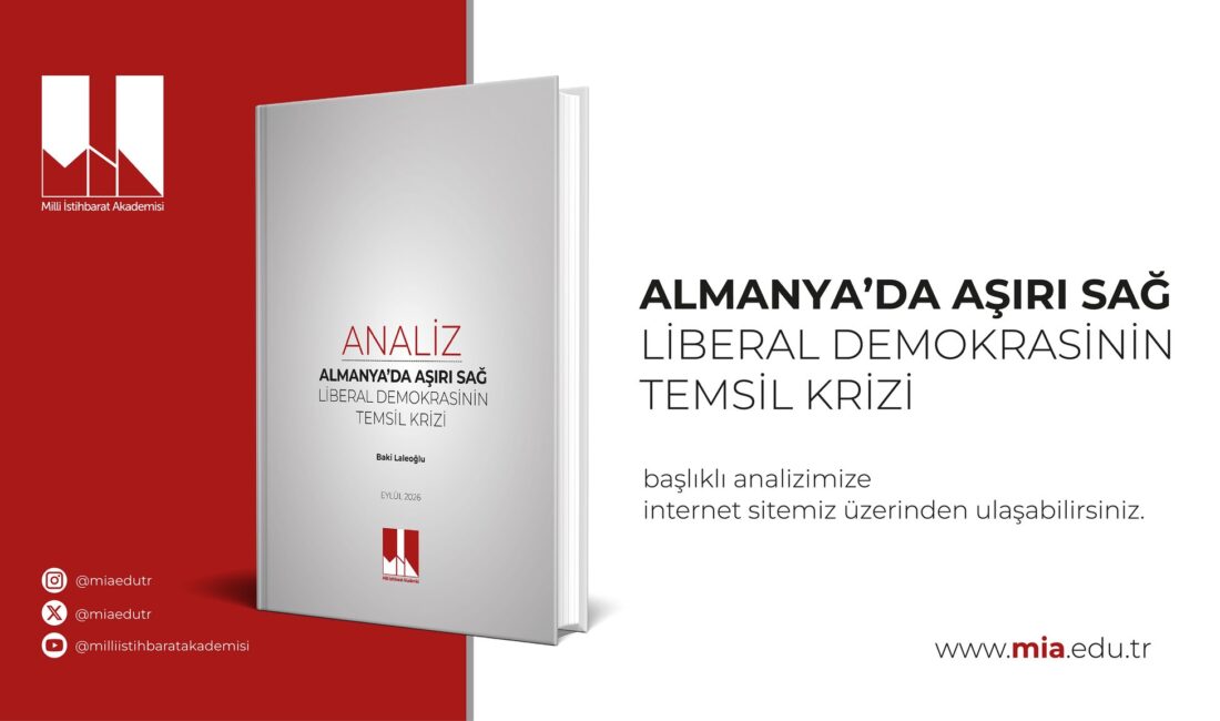 Milli İstihbarat Akademisi’nden Almanya Analizi: Aşırı Sağ Liberal Demokrasinin Sonucudur Milli İstihbarat Akademisi uzmanı
