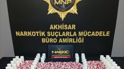 Manisa’nın Akhisar ilçesinde güvenlik güçlerinin