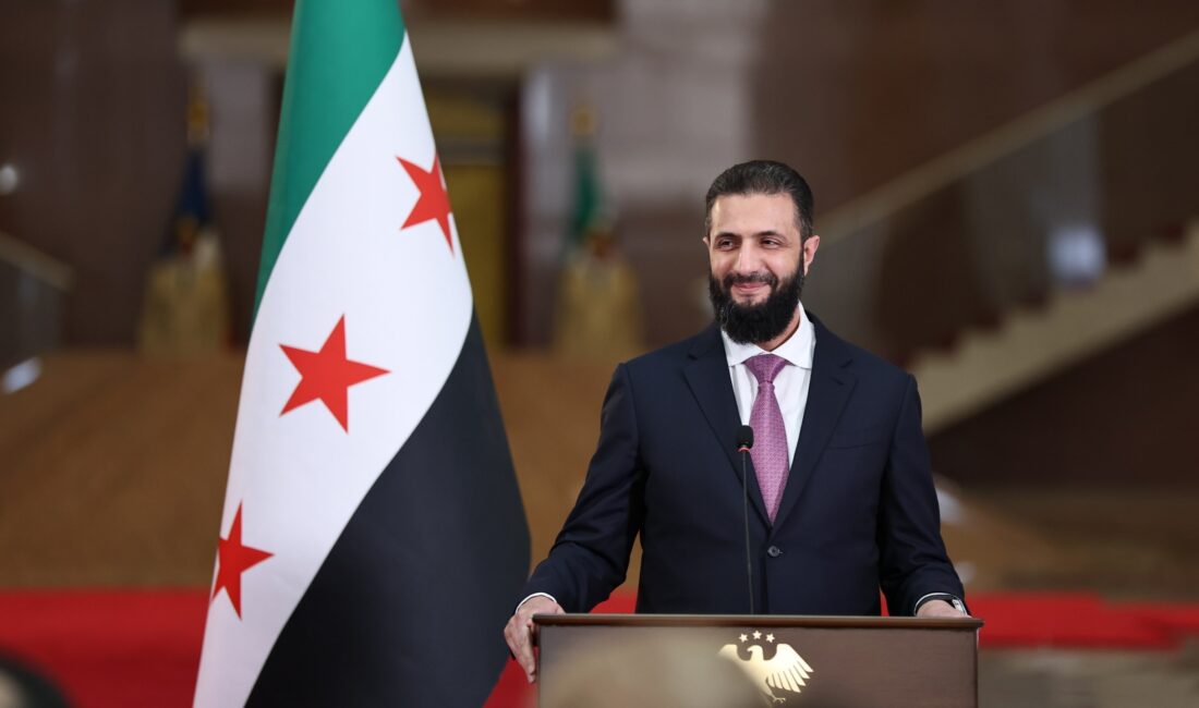 Suriye Cumhurbaşkanı Ahmed Şara,