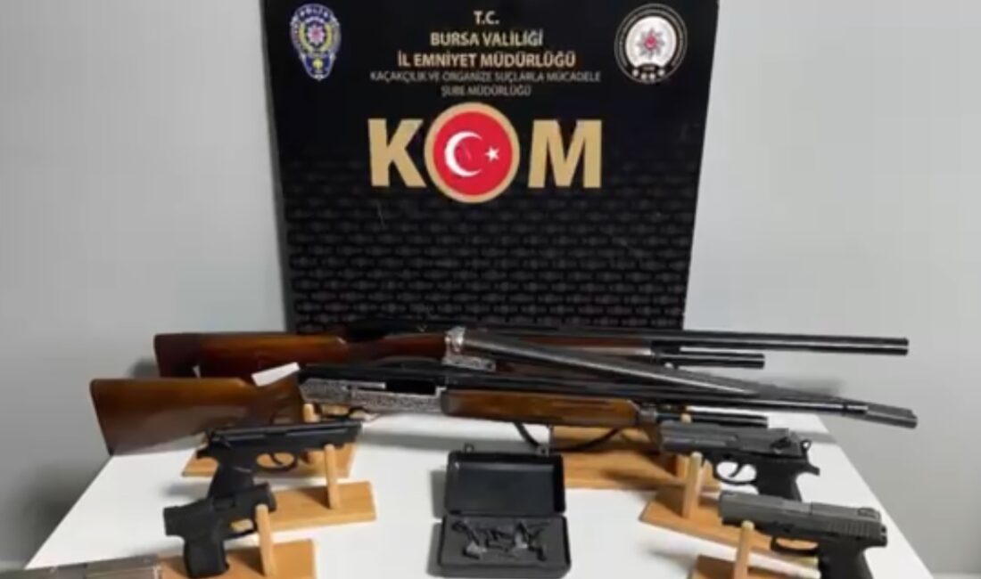 Bursa’da Suç Örgütlerine Yönelik Operasyon: 10 Gözaltı Bursa’da organize suç yapılarıyla