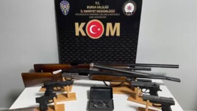 Bursa’da organize suç yapılarıyla irtibatlı
