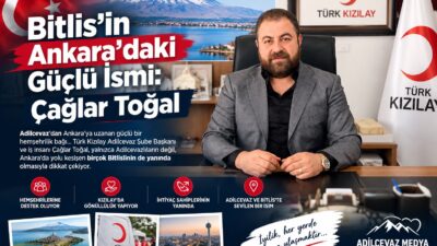 Türk Kızılay Adilcevaz Şube Başkanı