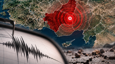 Adana’nın Saimbeyli ilçesinde saat 04.02’de