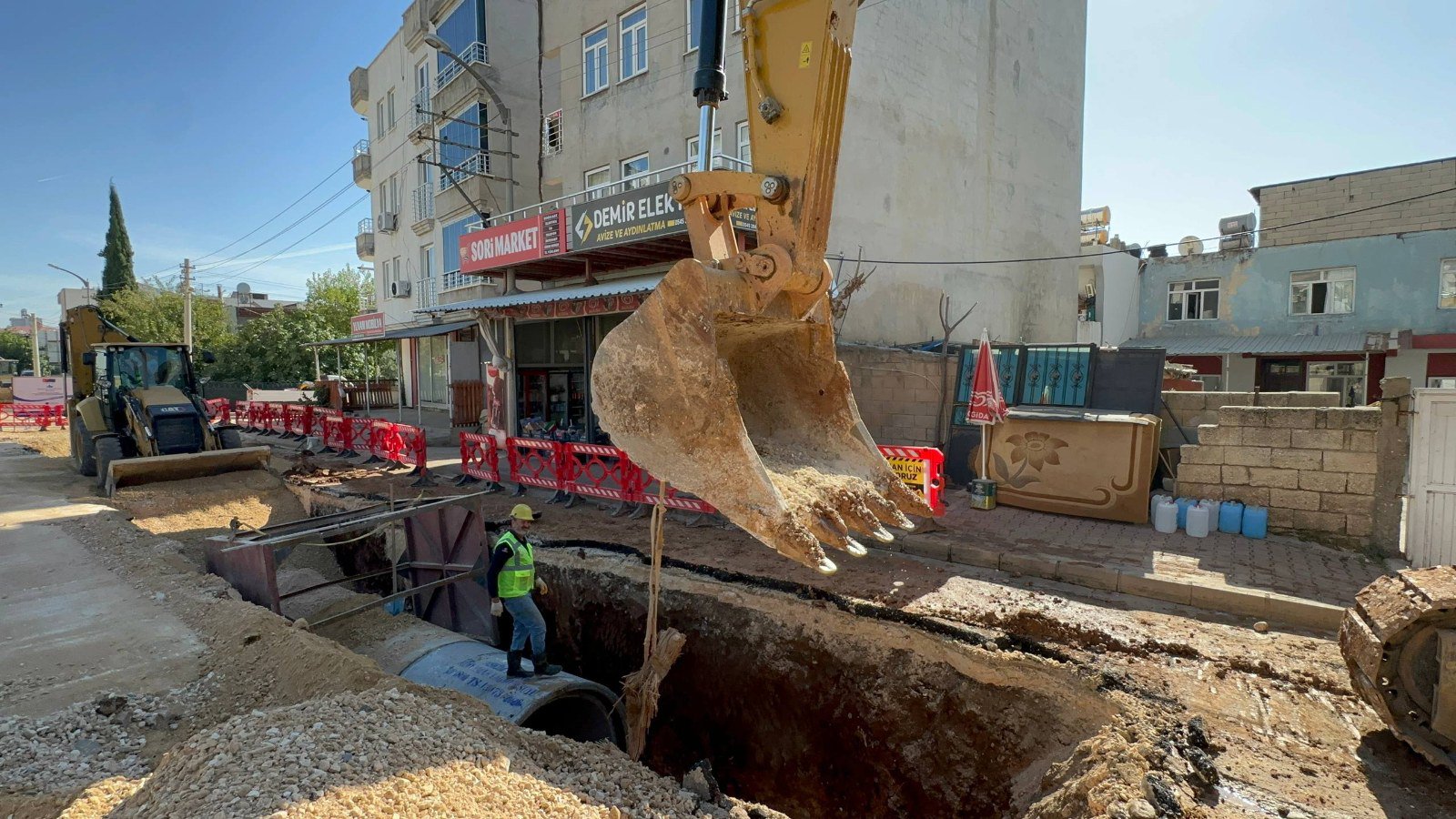 Adıyaman’da Taşkın Riskini Önleyecek Dev Altyapı Hamlesi: 8,2 Kilometrelik Hattın İlk Etabı Tamamlandı