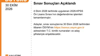 ANKARA / TEKHA Ölçme, Seçme