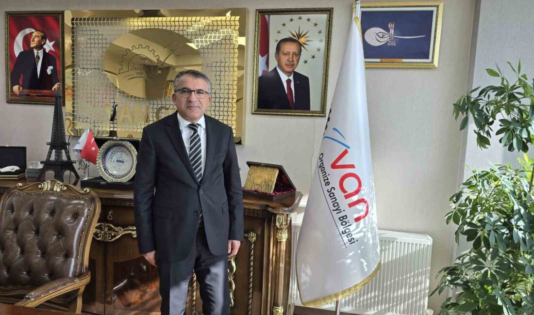Van OSB Başkanı Memet Aslan: “Güvenli kentler inşa etmeliyiz” Van Organize Sanayi Bölgesi
