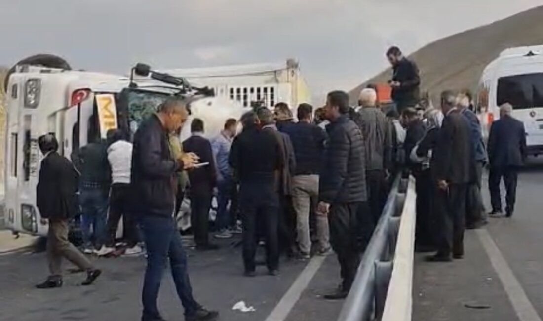 Van’ın Gürpınar ilçesinde tırın