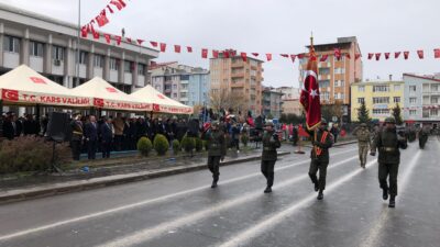 Kars’ta 29 Ekim Cumhuriyet Bayramı’nın