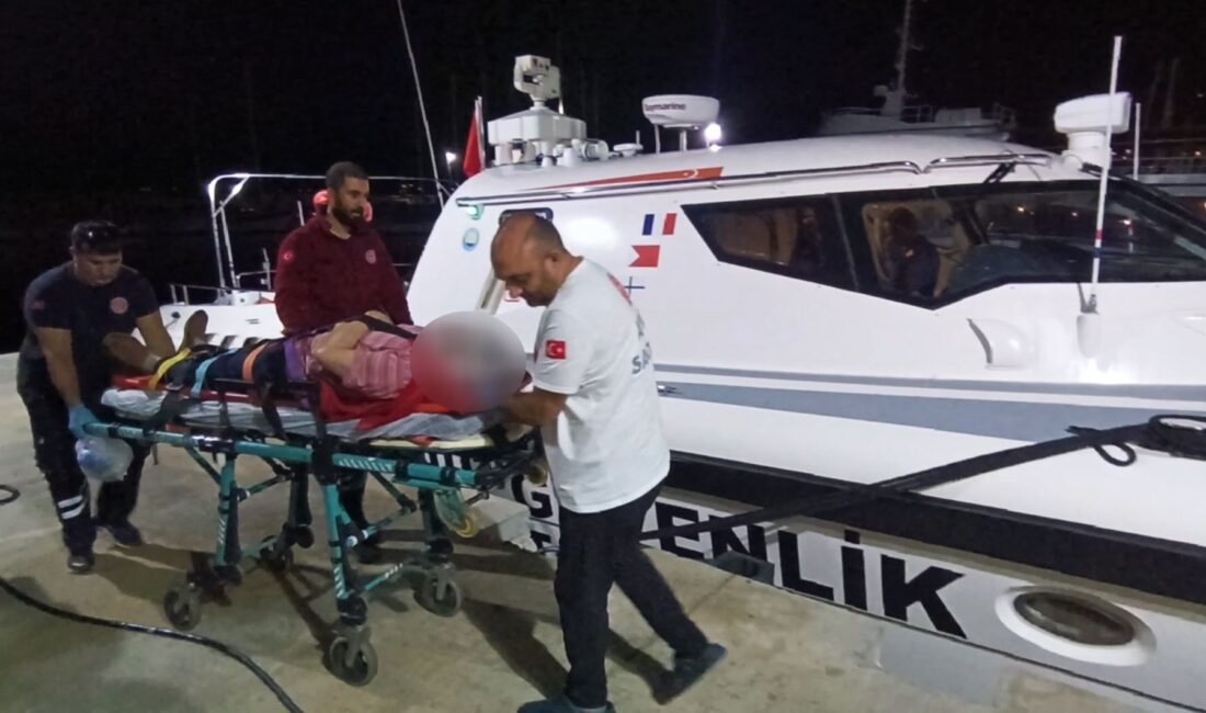 Antalya’nın Kaş ilçesi açıklarında
