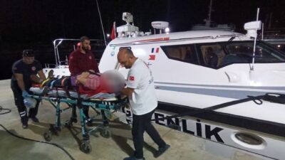 Antalya’nın Kaş ilçesi açıklarında seyreden