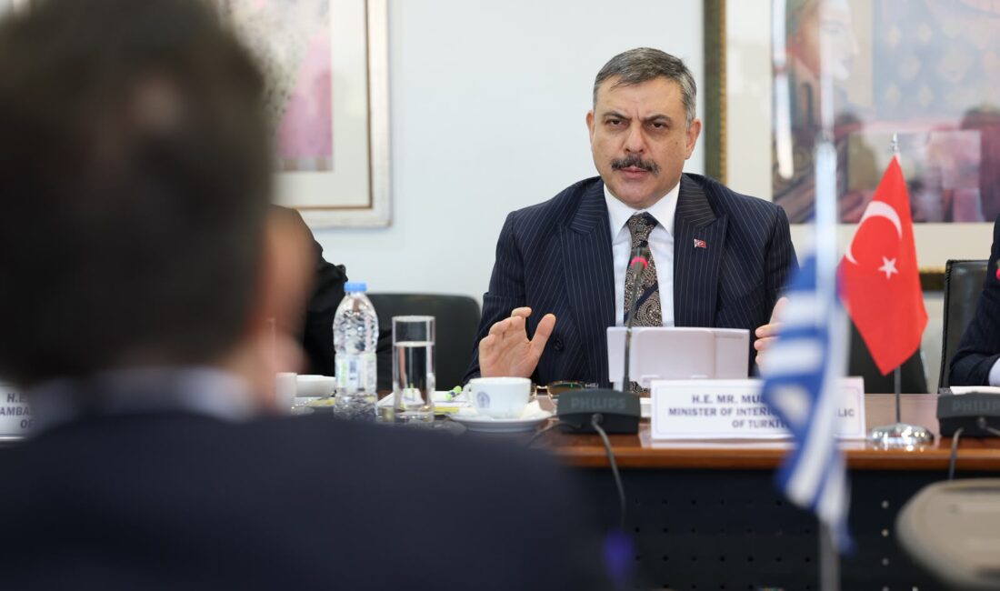 Bakan Çiftçi Atina’da: Suçlular İçin Güvenli Liman Olmamalı İçişleri Bakanı Mustafa Çiftçi,