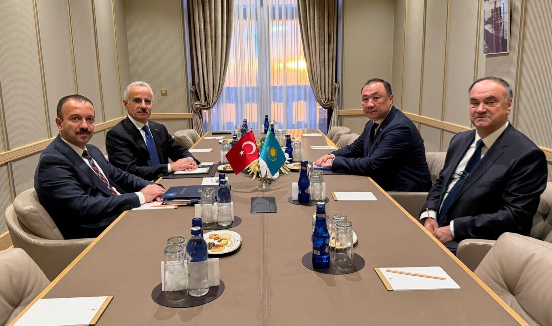 Türkiye Ve Kazakistan Arasında Ulaştırma Ve Lojistik İş Birliği Hamlesi Ulaştırma ve Altyapı Bakanı