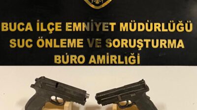 İzmir’in Buca ilçesinde sokak ortasında