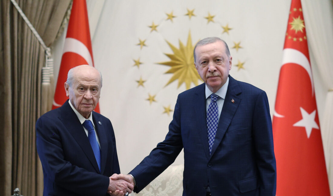 Cumhurbaşkanı Erdoğan İle MHP Lideri Bahçeli Cumhurbaşkanlığı Külliyesi’nde Bir Araya Geldi Cumhurbaşkanı Recep Tayyip Erdoğan,