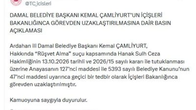 İçişleri Bakanlığı, adli soruşturma çerçevesinde
