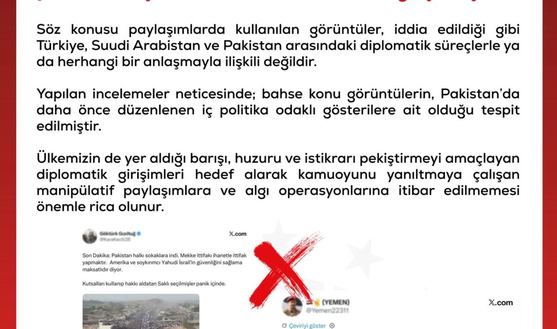 İletişim Başkanlığı Dezenformasyonla Mücadele