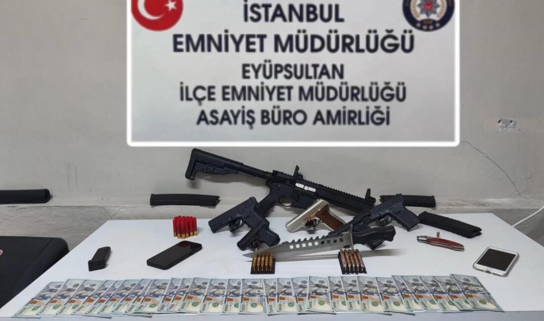 İstanbul’da silah ticareti yaptıkları