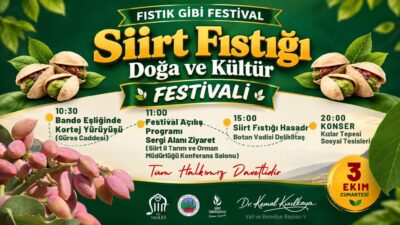 Siirt Valiliği, Siirt Fıstığı Doğa