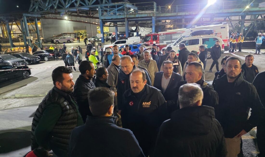 Manisa’nın Soma ilçesindeki bir