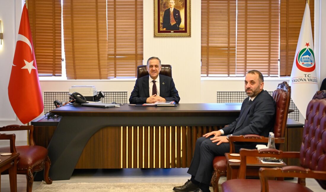 Yalova Valisi Ahmet Hamdi Usta Yeni İl Müftüsü Naci Çakmakçı’yı Kabul Etti Yalova Valisi Dr. Ahmet