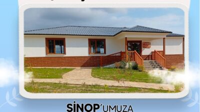 Sinop merkeze bağlı Melikşah Köyü