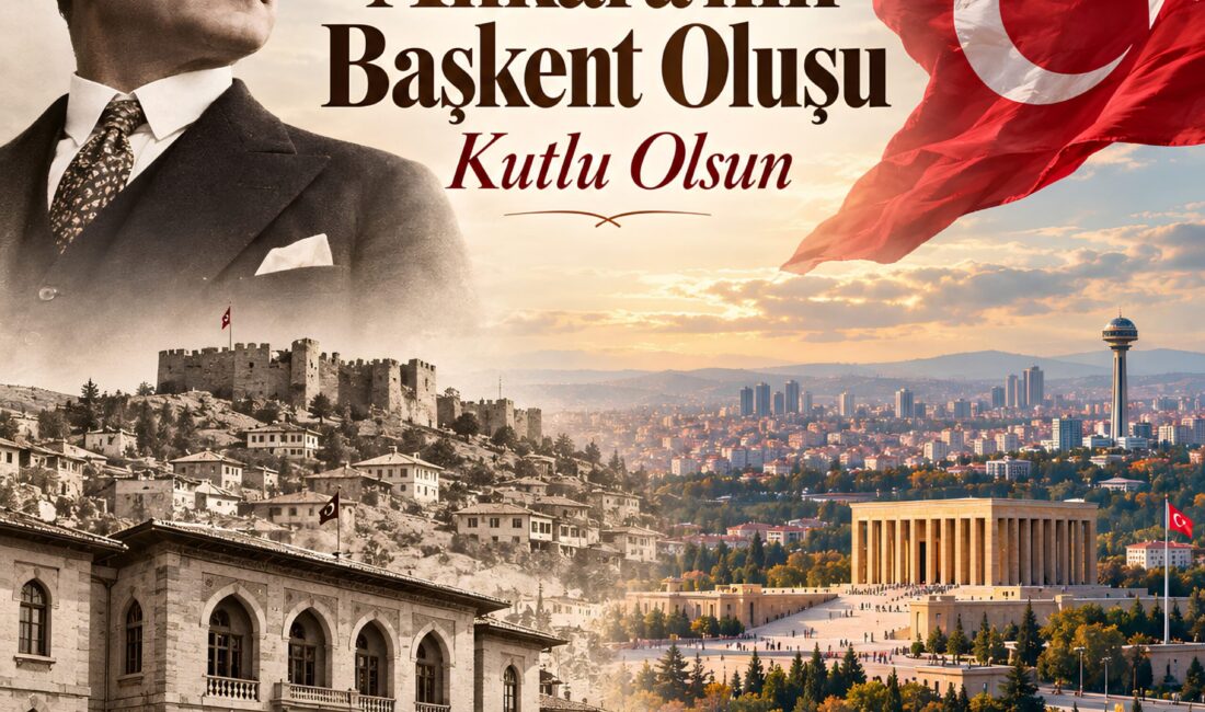 Tunceli Valiliğinden Ankara’nın Başkent Oluşunun Yıl Dönümü Mesajı Tunceli Valiliği, 13 Ekim