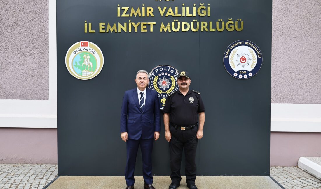 Vali Elban’dan İl Emniyet Müdürü Arıbaş’a Tebrik Ziyareti İzmir Valisi Dr. Süleyman